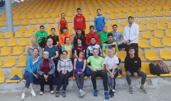Стартовал сбор казахстанских атлетов под руководством Фолькера и Натальи Вагнер